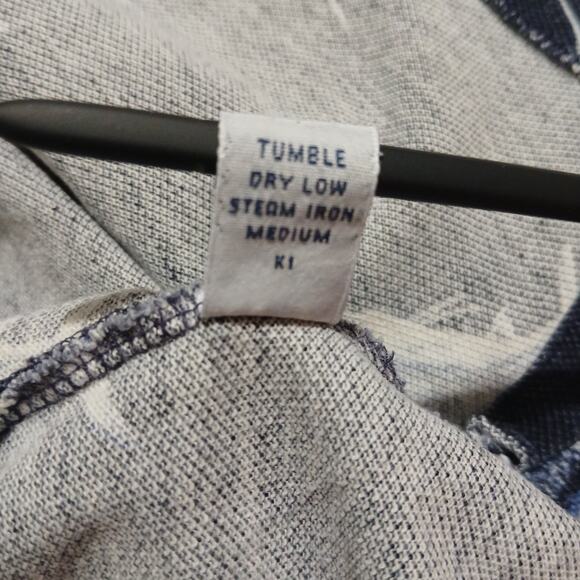 VTG POLO by Ralph Lauren large Navy Blue 100% cotton SAILFISH polo short-sleeved - Picture 11 of 12